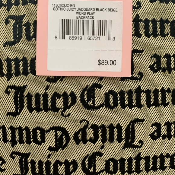 BRAND NEW JUICY COUTURE BACKPACK